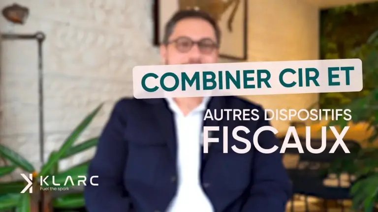 Articuler le CIR avec le CII, la JEI et l’IP Box