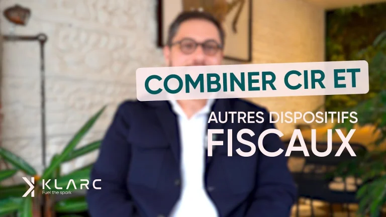 Articuler le CIR avec le CII, la JEI et l’IP Box