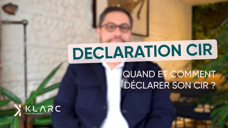 Déclaration du CIR : calendrier et formalités