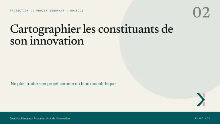 Cartographier son innovation avant de la protéger